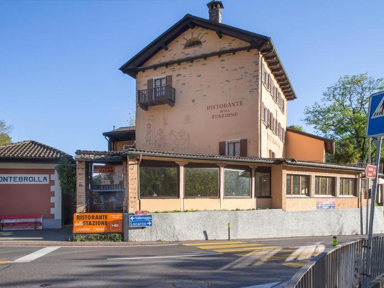 Ristorante Della Stazione Hotel Tegna ภายนอก รูปภาพ