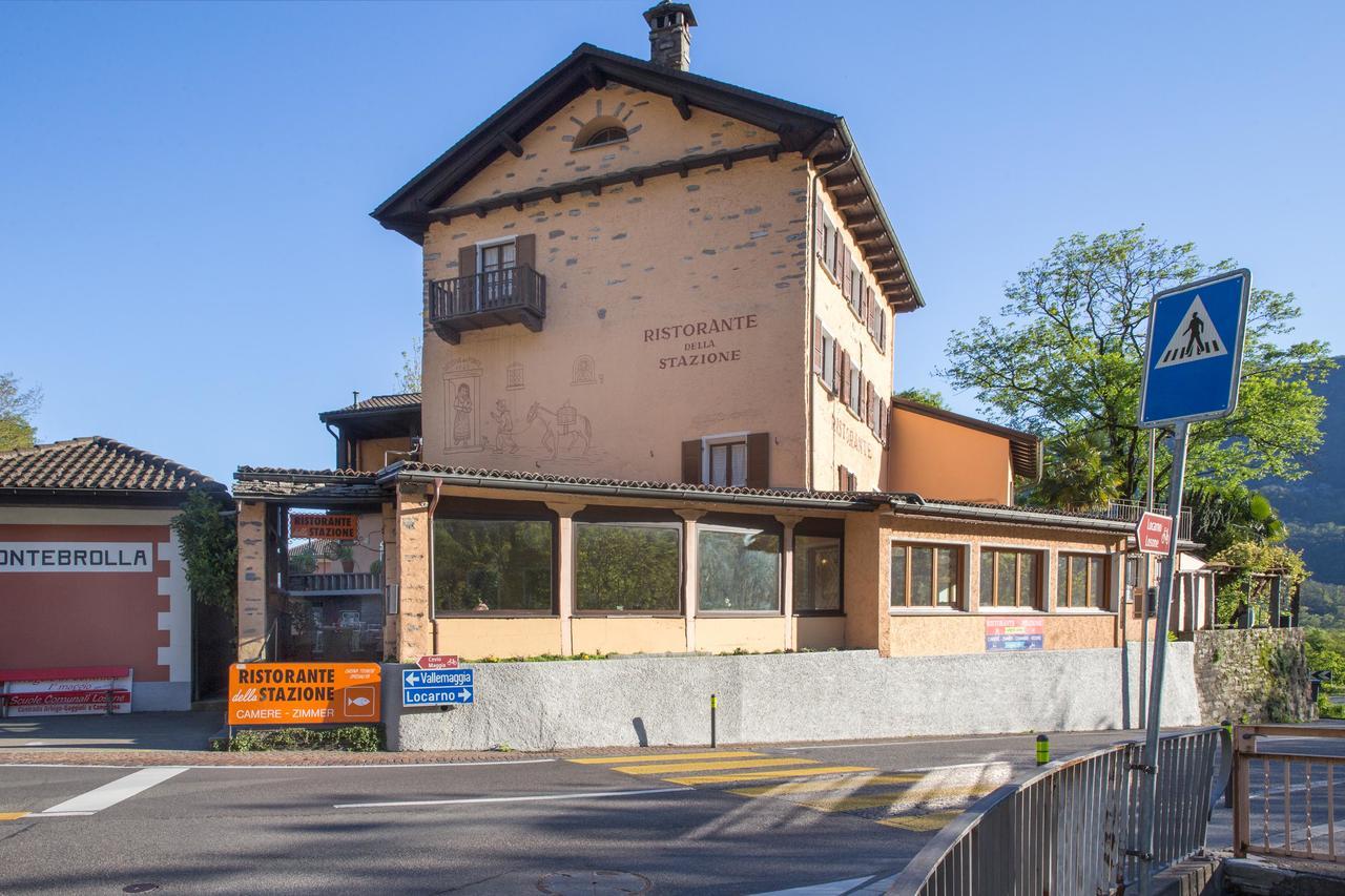 Ristorante Della Stazione Hotel Tegna ภายนอก รูปภาพ